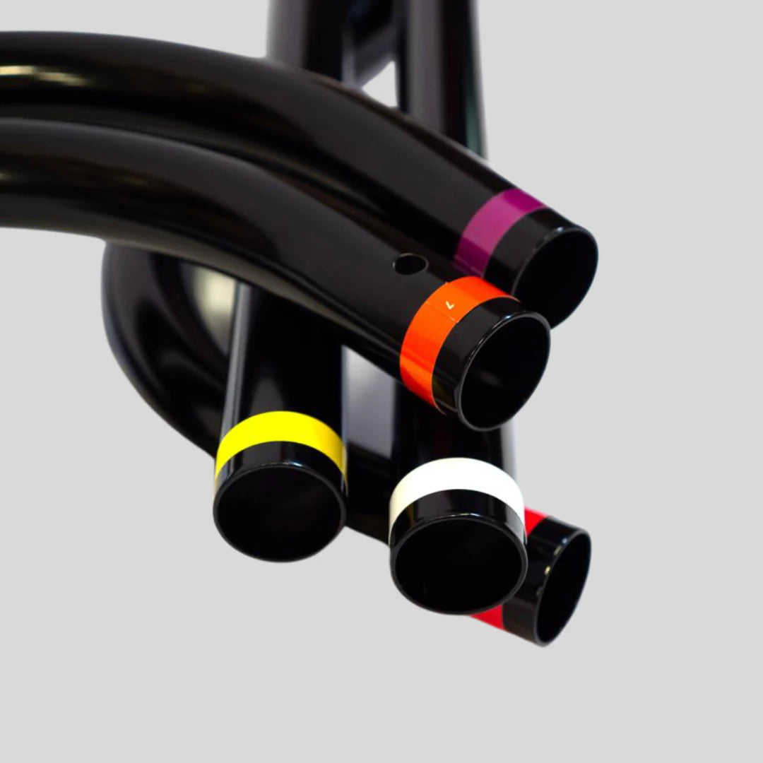 Color-coded replacement tubes for Net Return Pro 8, Pro 9, and Pro 10 frames, designed for fast and accurate assembly.